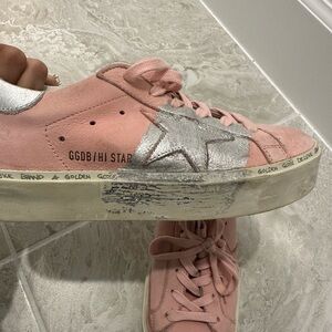 Golden Goose Shoes Womens HI Star Pink Sneaker Limited edition